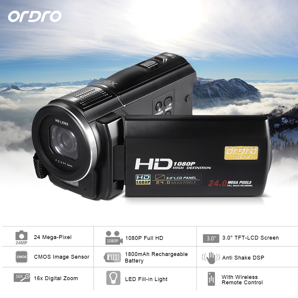 Ordro-1080P Ǯ HD   ī޶ ķڴ, ..